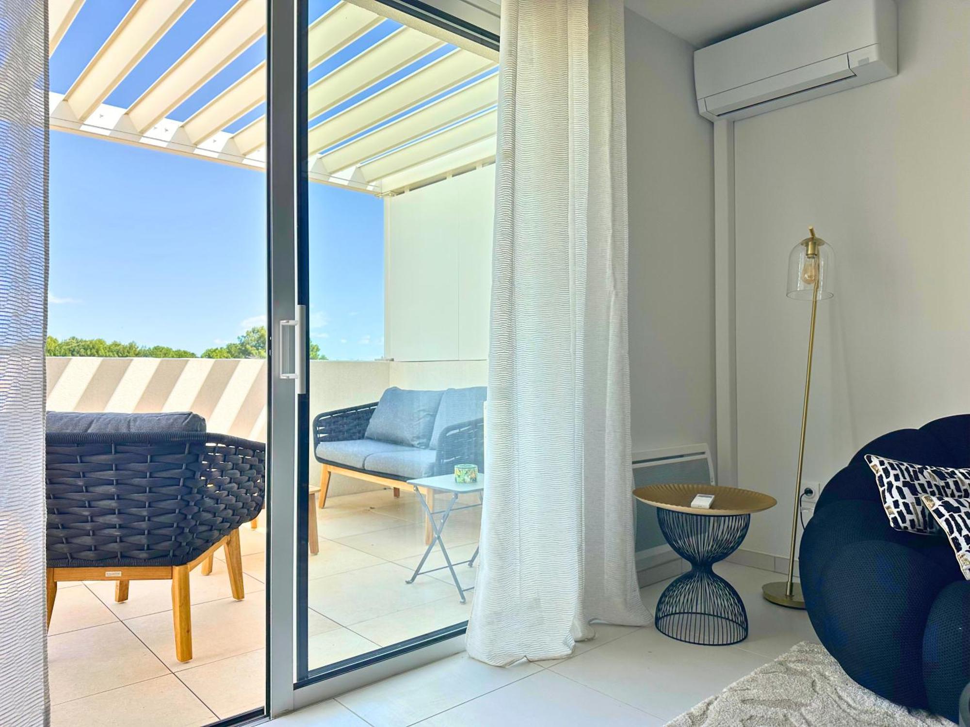 Le Square D'Evan - Appartement De Standing - Grande Terrasse Exterieure - Climatisation Saint-Aunes Exteriér fotografie